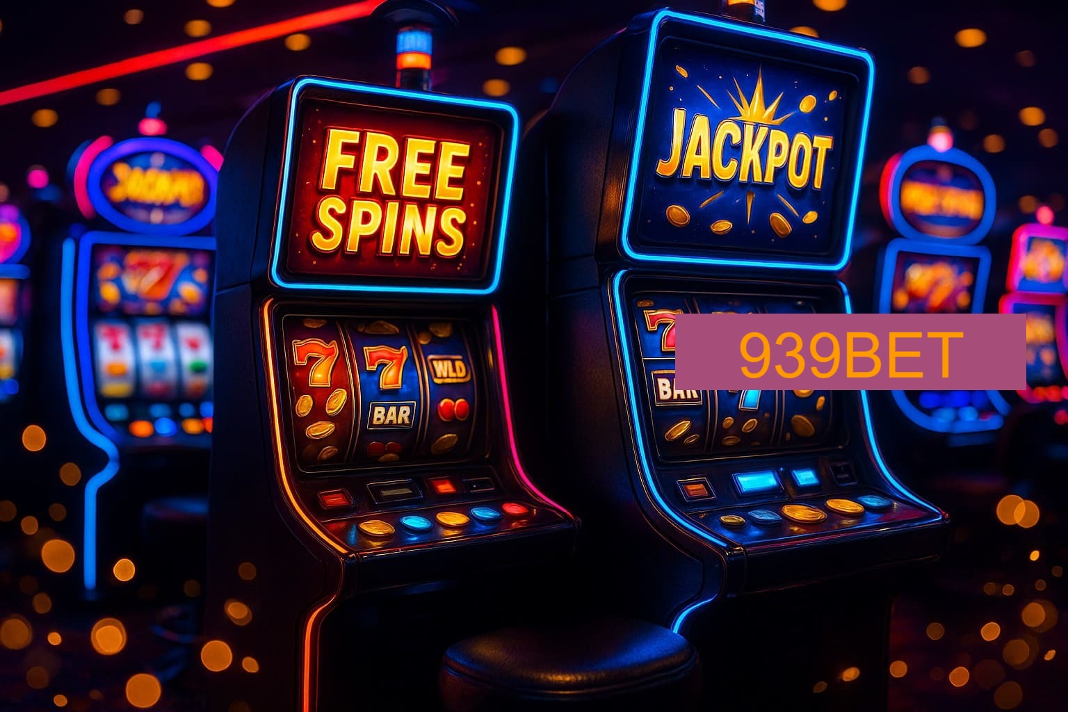 Diversos jogos de caça-níqueis